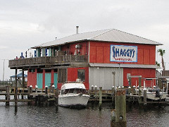 Shaggy's on the Harbor, a staple of Pass Christian, MS